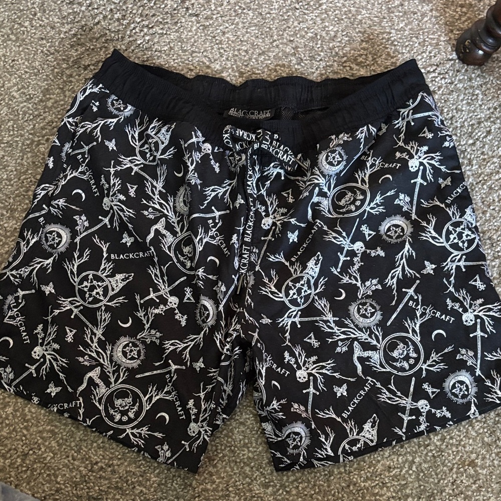 Blackcraft Cult Men’s Swim Trunks Size L Like New